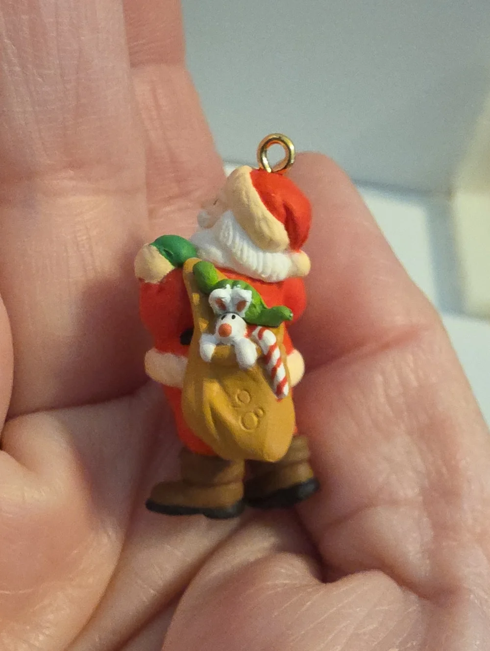 Vintage 1998 Hallmark Keepsake Centuries Of Santa Minature Christmas Ornament